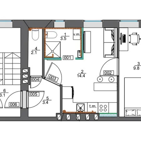 Park View In Kraslavas Street Apartment Riga